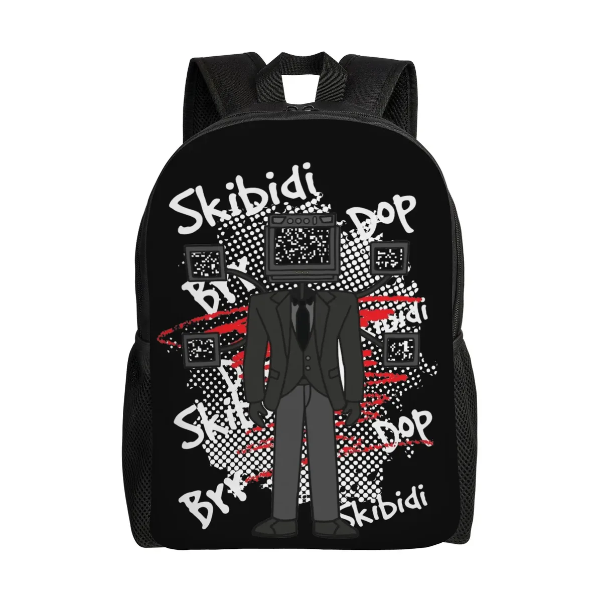 sac à dos titan speakerman pour hommes, femmes, adolescents, lycéens, travail, collège, avec poche, skibidi toilet