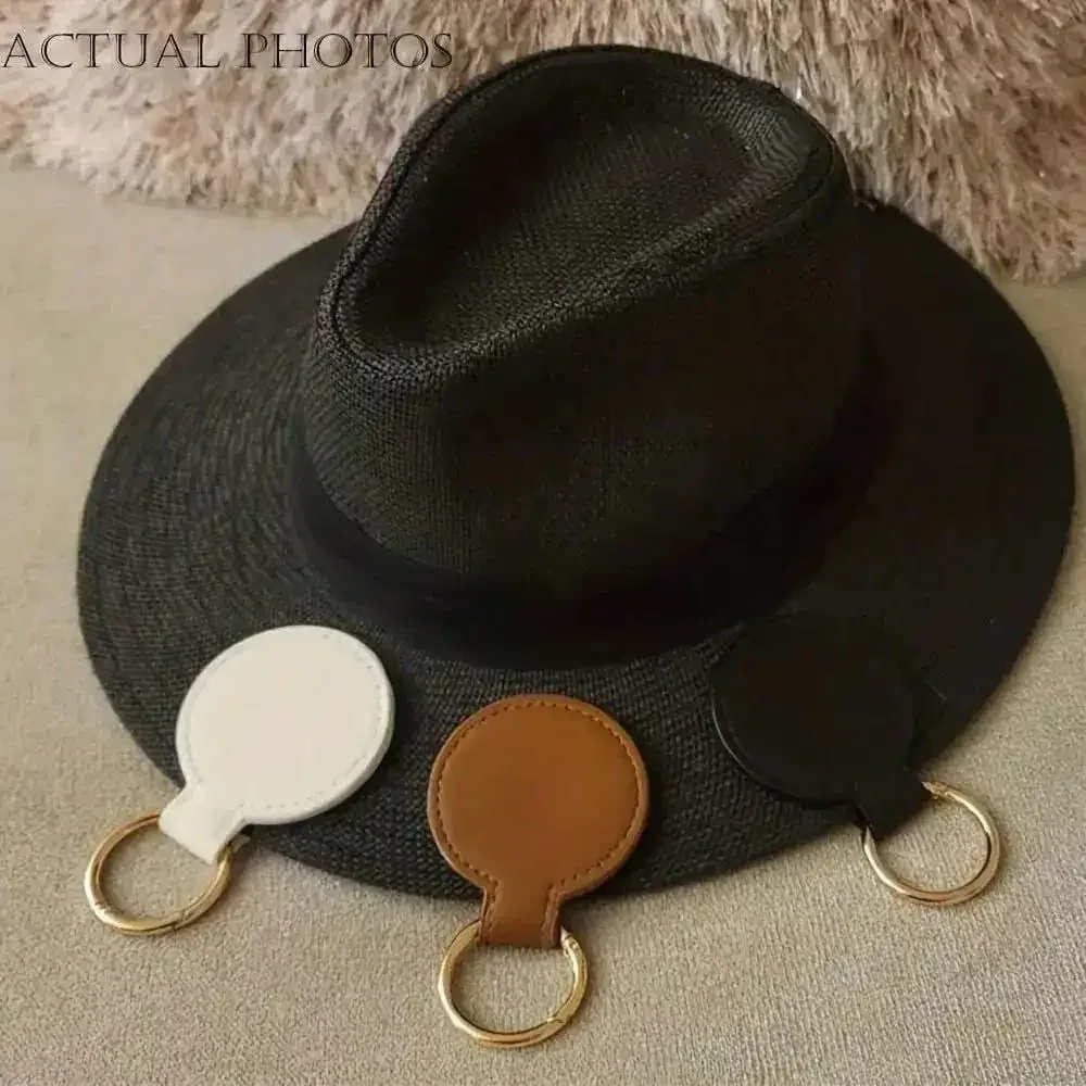 Clip de chapeau magnétique puissant pour femmes, sacs à dos, bagages de voyage en plein air, accessoires en cuir PU pour étudiants, hommes et femmes, unisexe