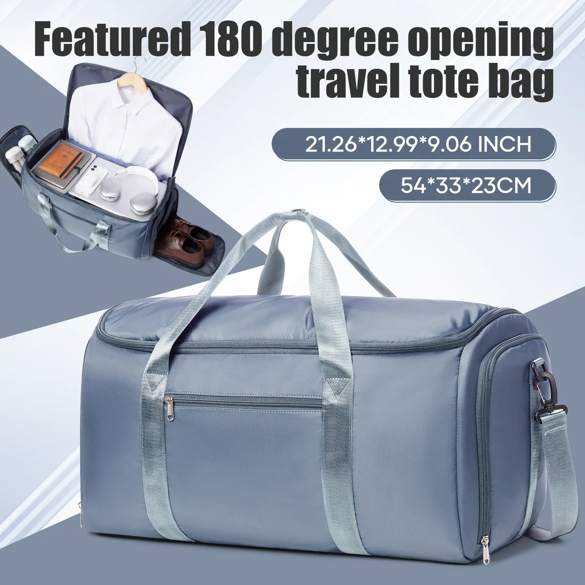 sac de voyage pliable pour hommes, sac de voyage convertible, sac de voyage suspendu pour vêtements, sac de voyage d'affaires, sac de voyage pour vêtements