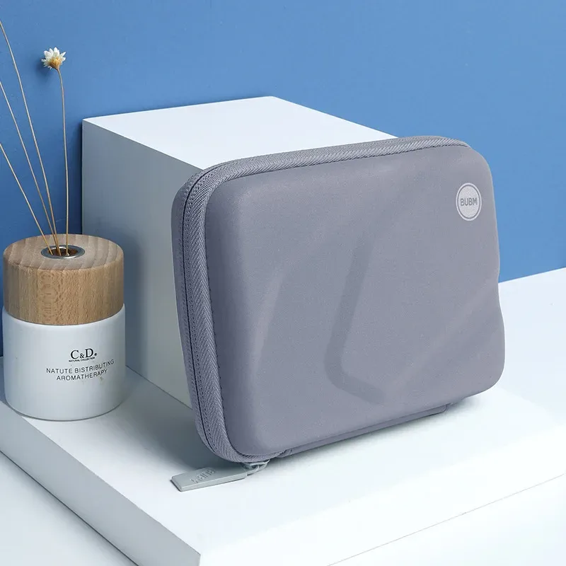 sac de rangement pour disque dur eva bubm, accessoires numériques, résistant aux chocs, anti-chute, sac de rangement de voyage, style minimaliste moderne