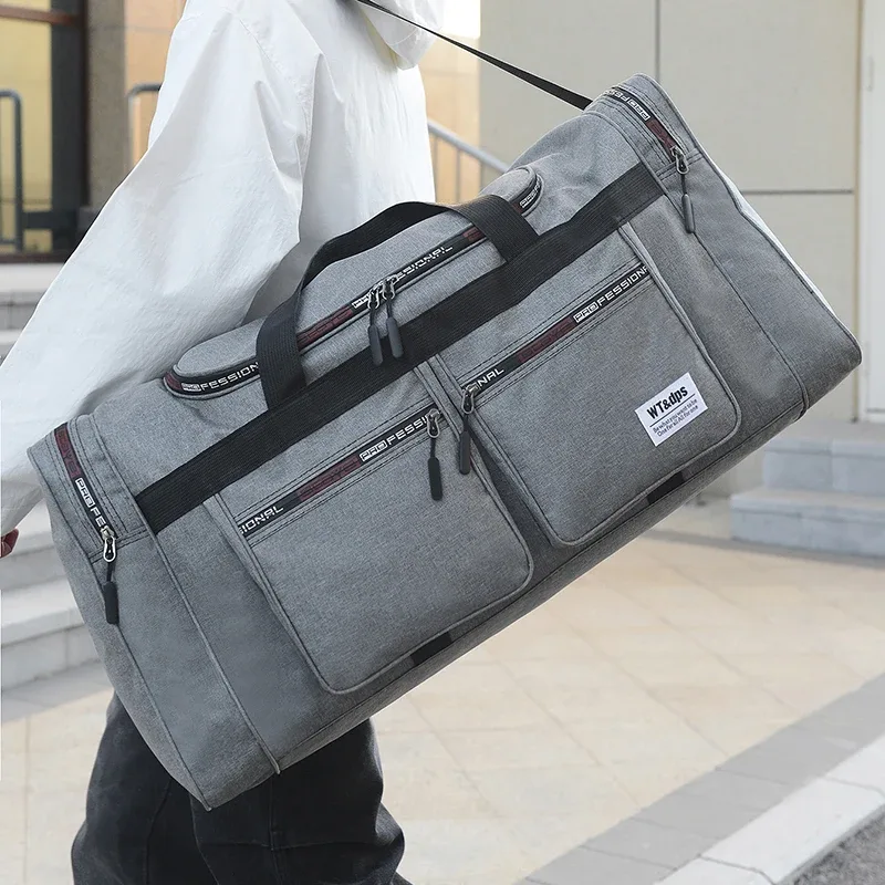 sac de rangement à bandoulière pour hommes, sac de voyage de très grande capacité
