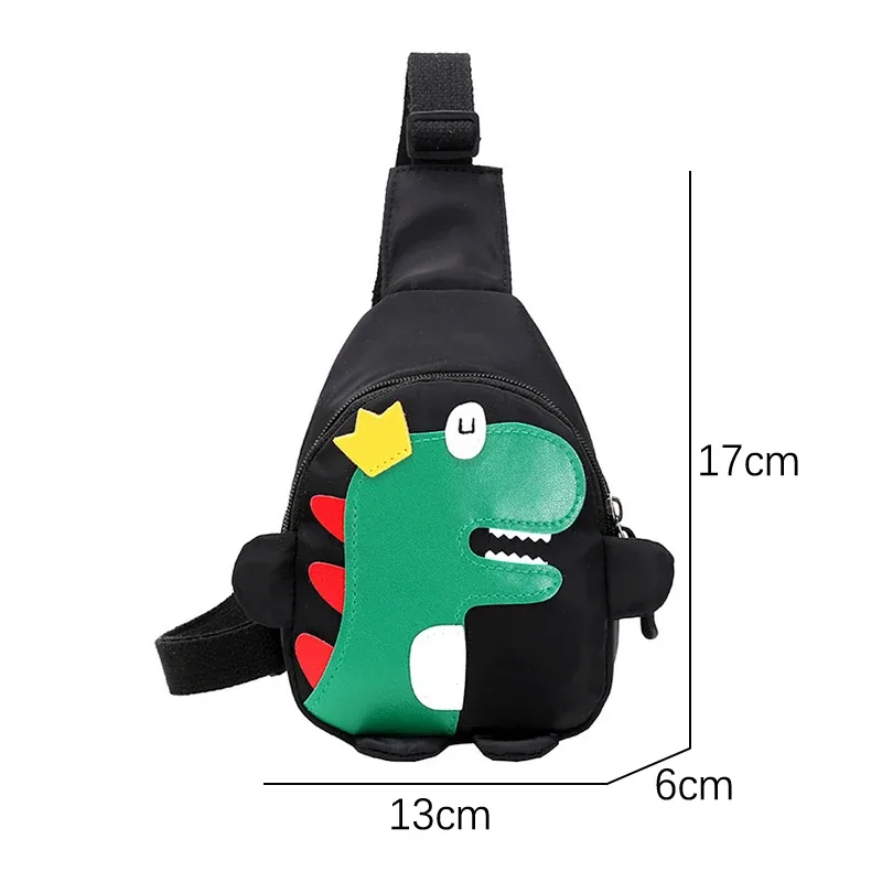 mode dessin animé dinosaure sacs à bandoulière garçons filles mignon enfants poitrine sacs épaule messager voyage sac à dos pour les enfants