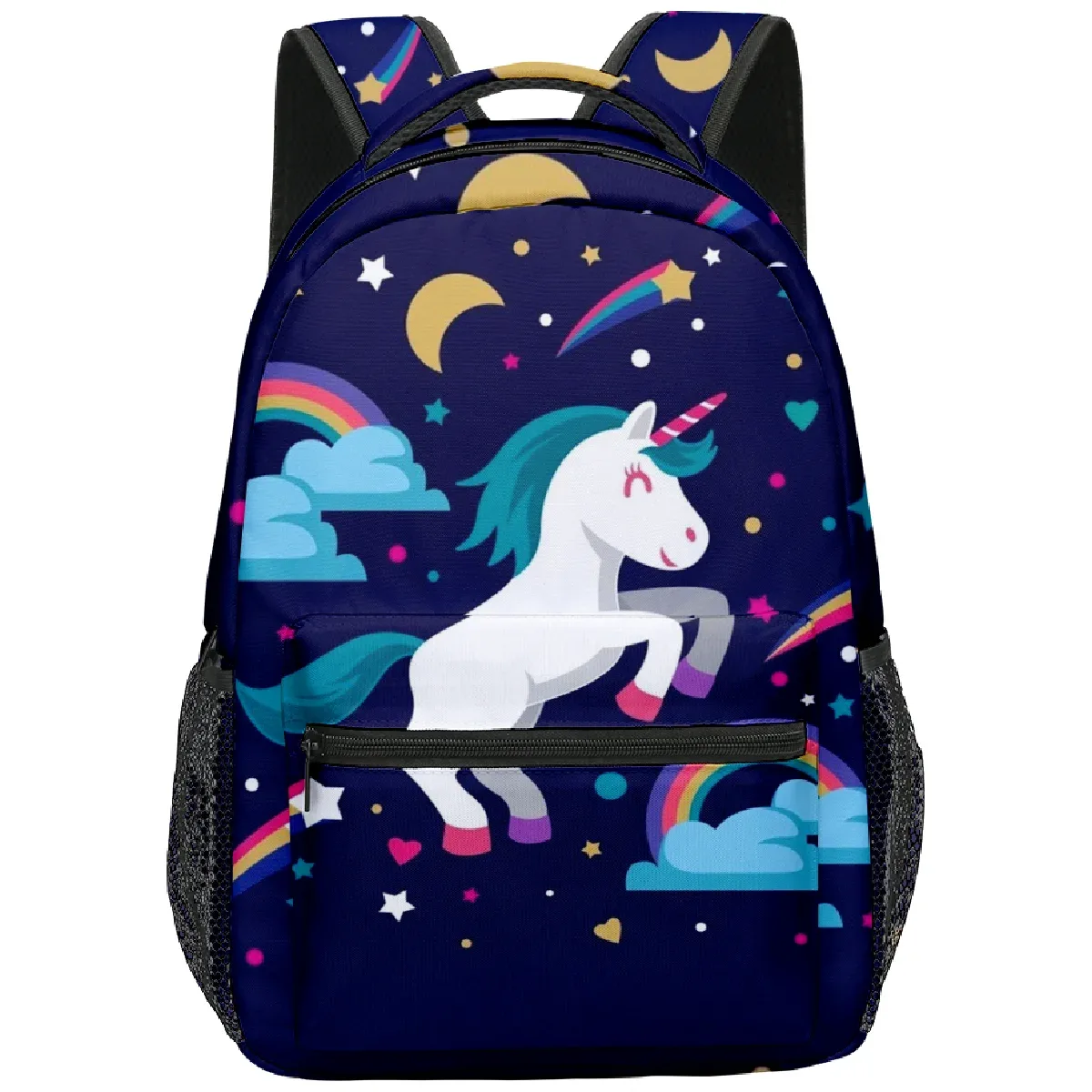 chimpopméthanol-sac à dos étanche pour étudiant, sac à dos pour ordinateur portable, impression 3d, oxford, cheval, licorne, voyage, garçons, filles, nouveauté