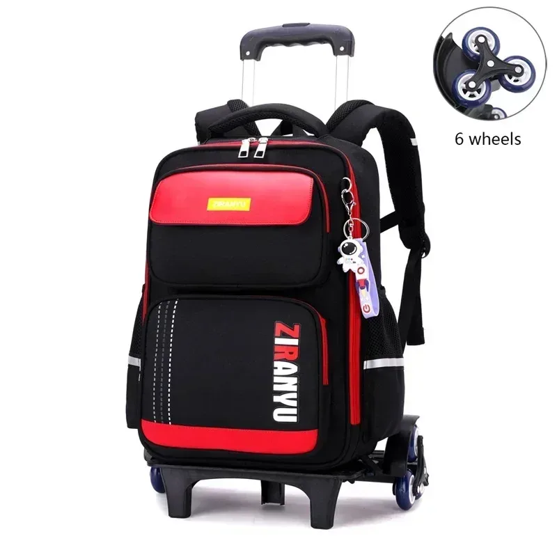 sacs à dos roulants pour élèves du primaire, sac à dos d'école à roulettes pour enfants, sacs à dos de retour à l'école avec roulettes