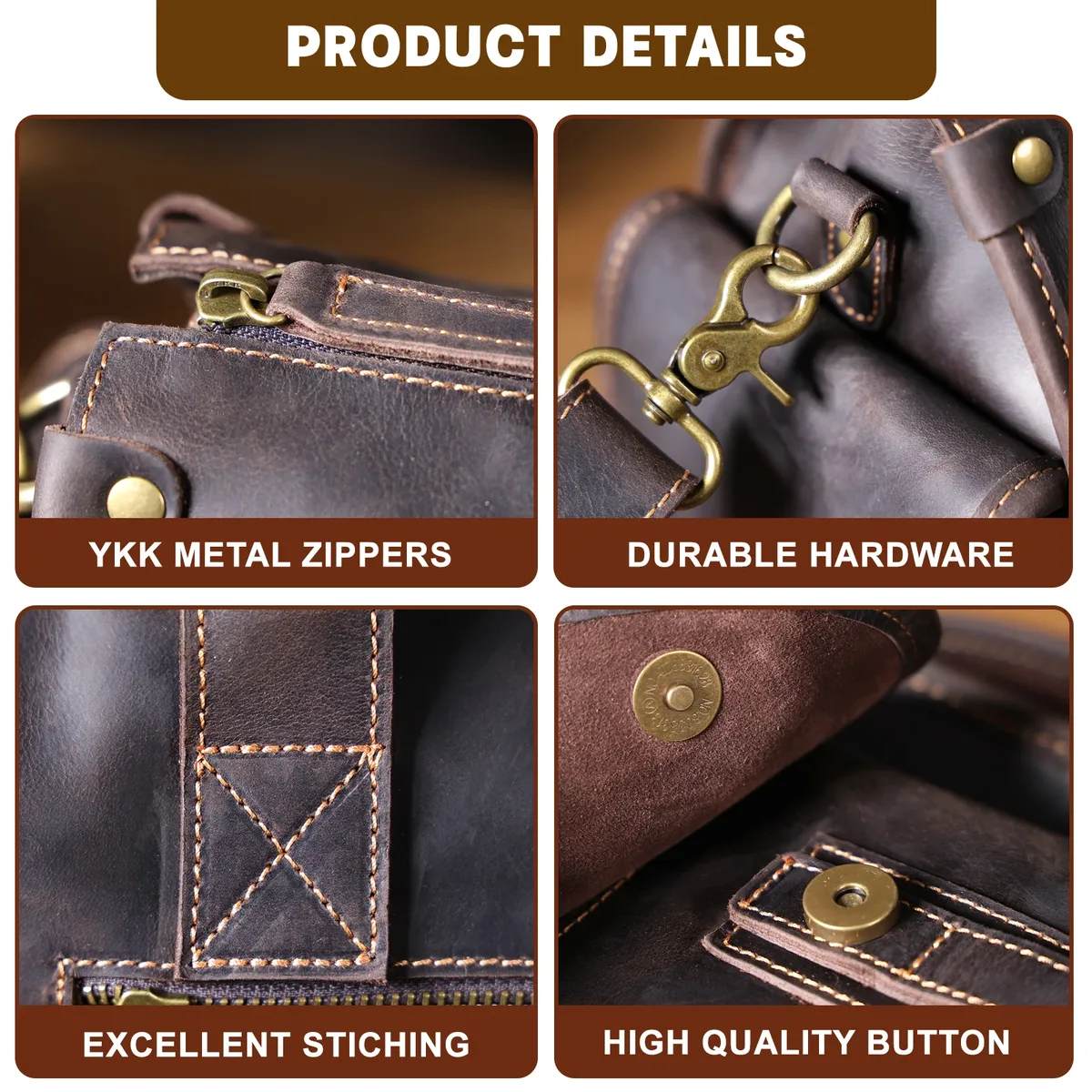 s. punta ker-sac à main vintage en cuir group pour homme, sacoche pour ordinateur portable de 14 pouces, en peau de vache, cadeau d'urgence