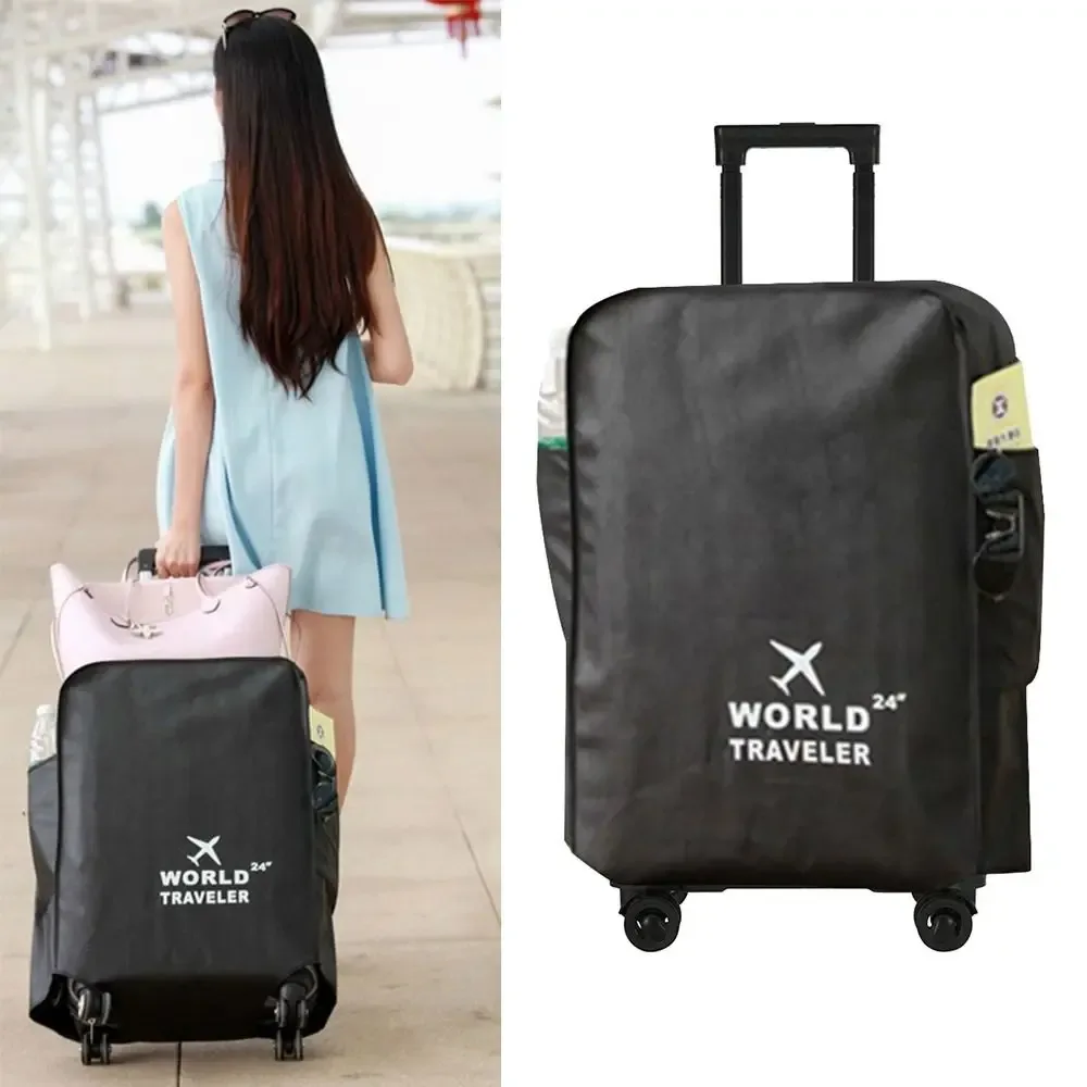 housse de protection pour bagages de voyage de 20 à 30 pouces, anti-poussière, imperméable, résistante à l'usu