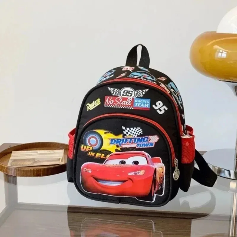 nouveau sac à dos multifonctionnel tendance pour garçon, motif lightning mcqueen, idéal pour l'école et les voyages, imperméable