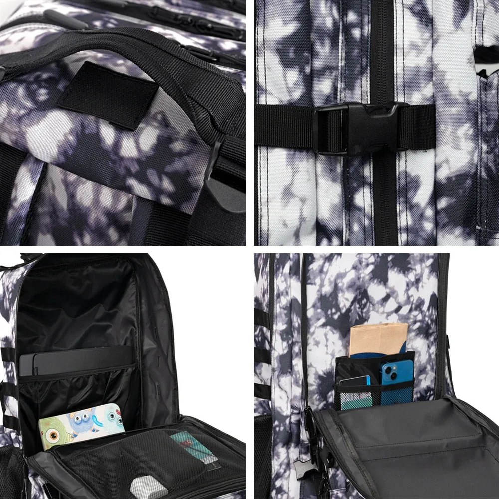 sac à dos tactique 60l pour hommes, sac de sport imperméable pour voyage, randonnée, camping militaire, chasse, survie
