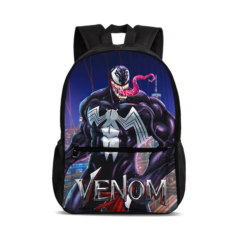sac à dos venom school de grande capacité, sac à dos d'école à la mode, cadeau pour enfants, pratique et multifonctionnel
