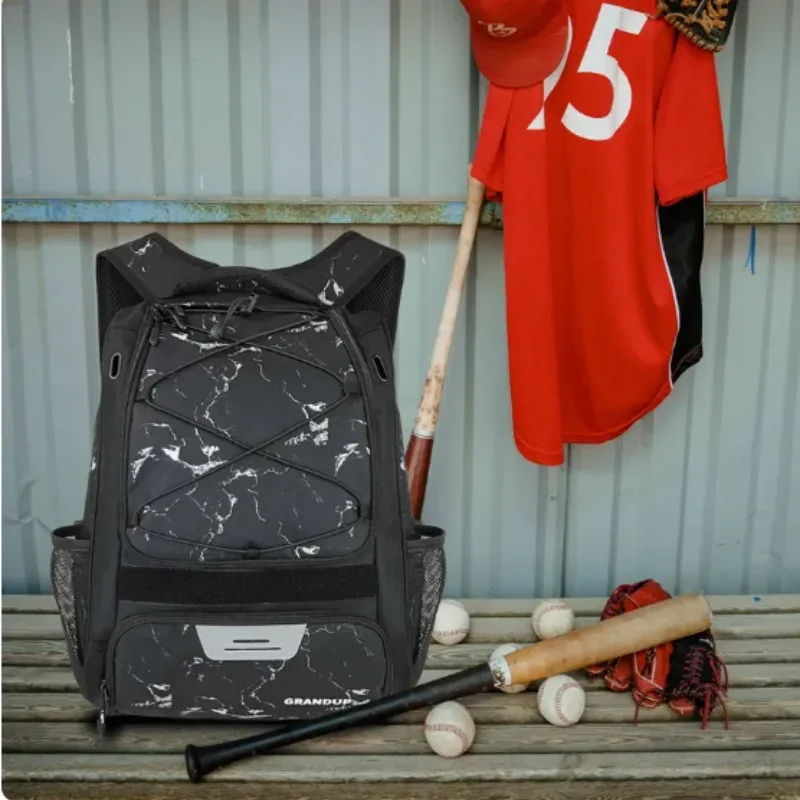 sac à dos de baseball softball avec compartiment pour chaussures, batte de softball d'extérieur, grande capacité, pour jeune adulte