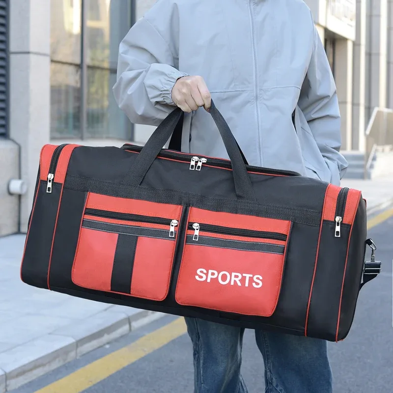 sac de voyage pliable pour homme, sac de sport, sac de déménagement, sac de rangement à bandoulière