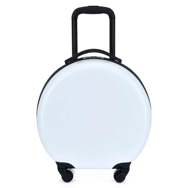 valise de chariot d'étudiant étanche de 18 pouces avec serrure à combinaison valise pour enfants avec bagage de voyage d'embarquement de roue universelle