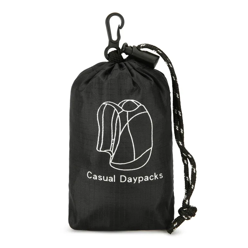le sac à dos léger d'extérieur pliable en nylon, un sac à main simple et un sac de randonnée convient aux sports et aux voyages de plein air