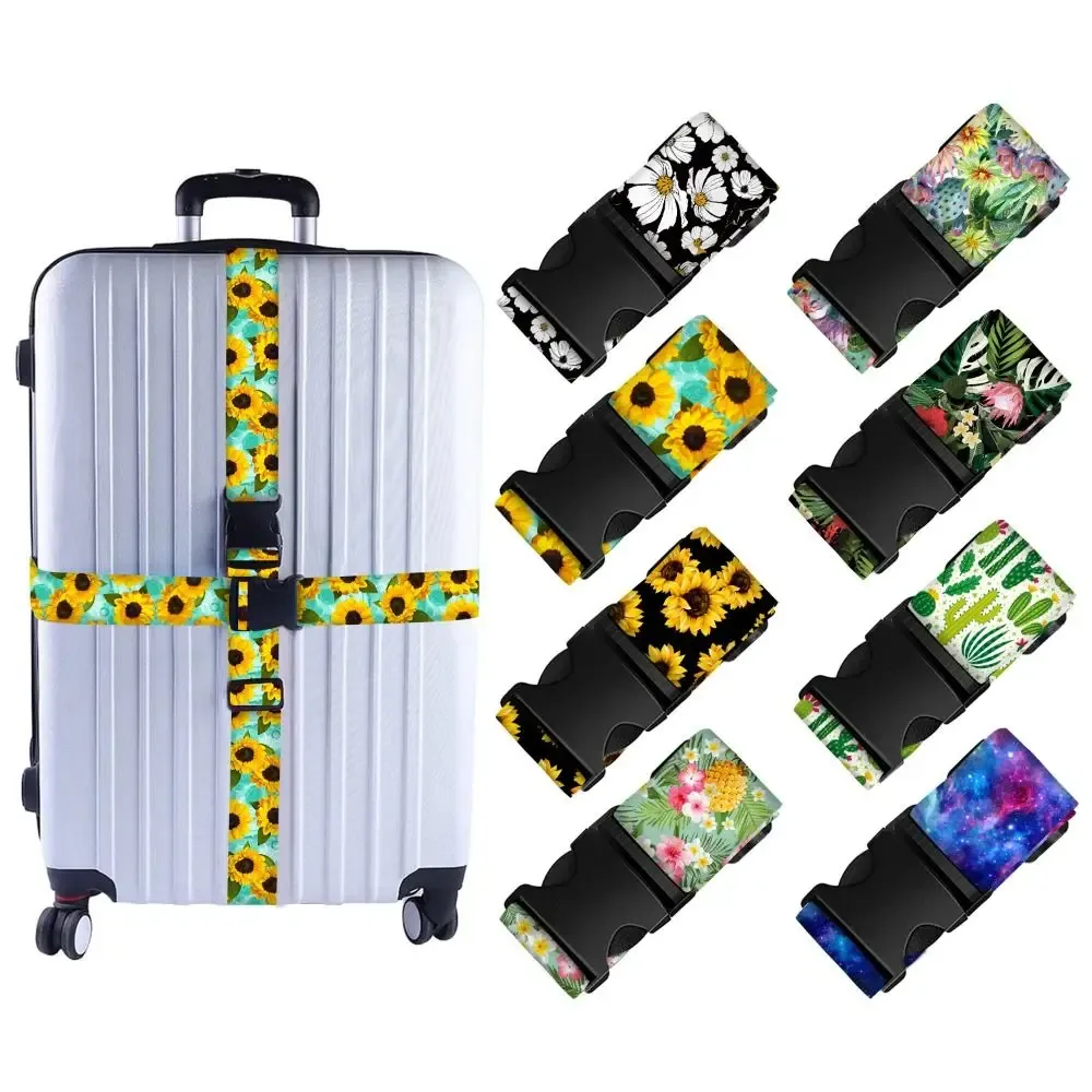 Sangle transversale antivol pour bagages, emballage de paquet réglable, ceinture croisée, valise, environnement, accessoires de pièces de sac