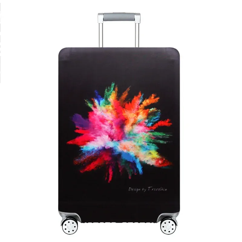 lxhysj housse de bagage élastique housses de protection pour bagages pour 18-32 pouces boîtier de chariot valise housse anti-poussière accessoires de voyage