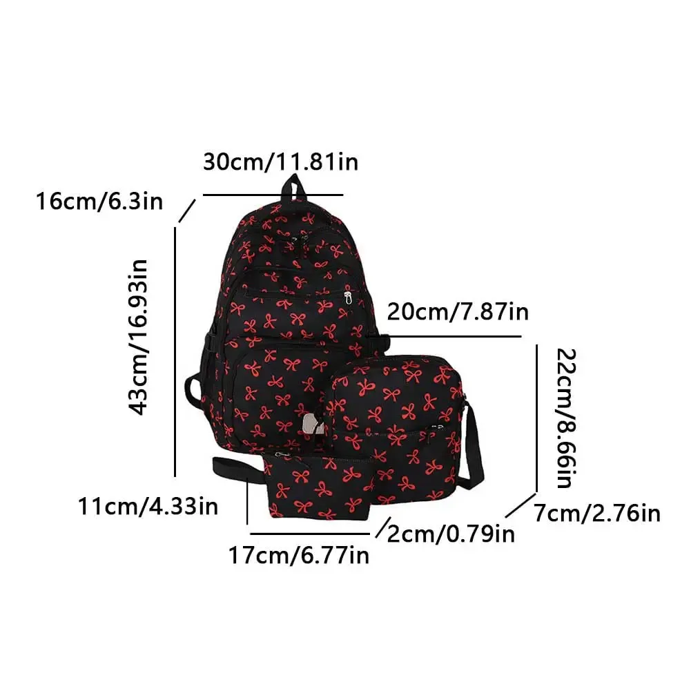 sac à dos pour fille sac à dos mignon arc sacs de voyage complets sac à dos léger sacs de classe pour fille lycéens sac d'école