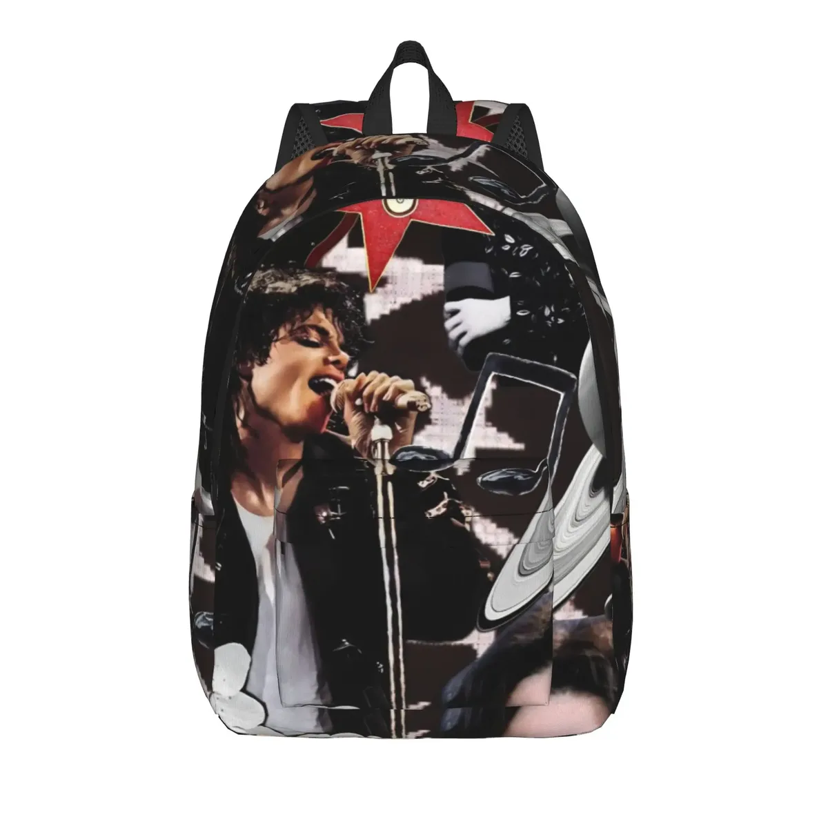 sac à dos michael jacksons musical movie 2026 avec poche, sac à dos de travail pour étudiants, sac à dos de jour pour hommes et femmes, sacs en toile pour ordinateur portable