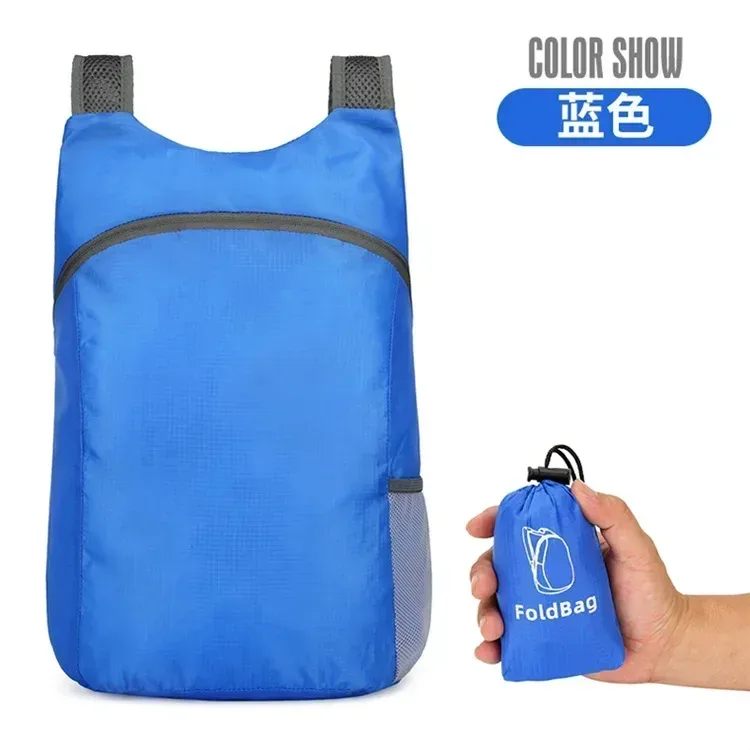 sac à dos léger pliable ultraléger pour l'extérieur, sac de voyage pour femmes et hommes, sac de sport