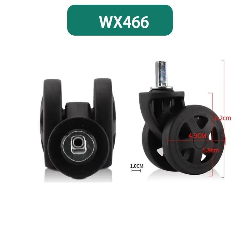 roues pour bagages delsey, roulettes résistantes à l'usure pour valises à roulettes, accessoires, boîte à code, pièces de rechange pour la réparation de bagages de voyage