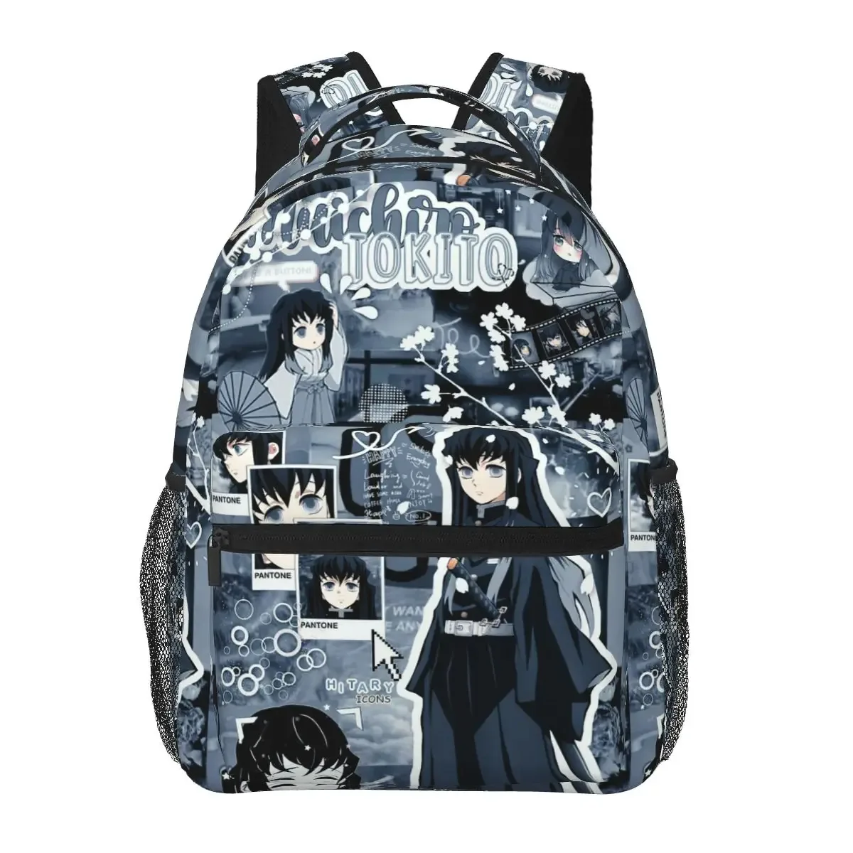 sac à dos scolaire muichiro tokito, sac de randonnée et de voyage pour hommes et femmes, sac à dos tendance, sac à bandoulière