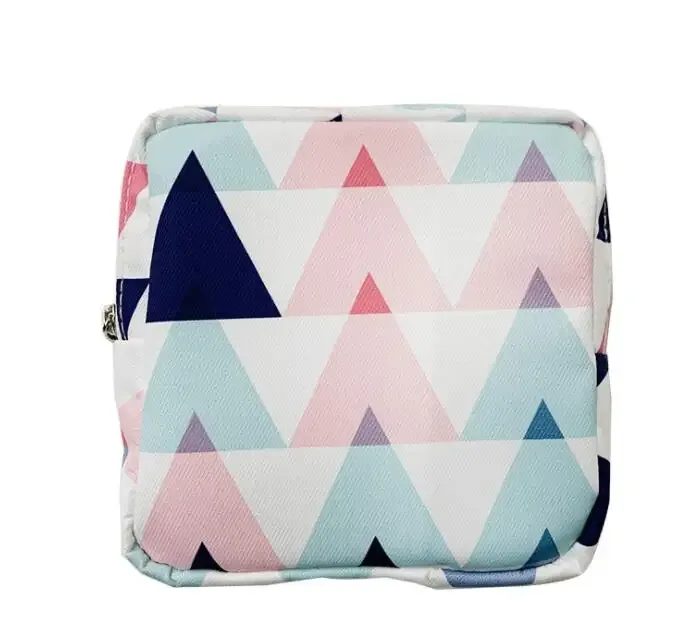 1 pièce trousse de toilette et de maquillage pour femme, mignonne et tendance, indispensable pour le voyage, pour rouges à lèvres, serviettes hygiéniques et autres articles de toilette