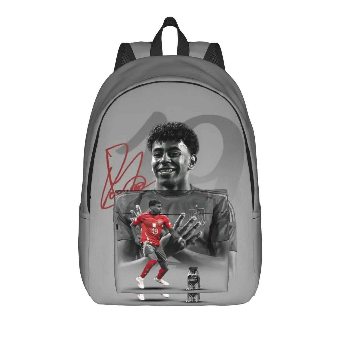 sac à dos lamine y-yamal pour hommes, femmes, adolescents, étudiants, randonnée, voyage, sac à dos de jour, star du football, sacs en toile pour ordinateur portable, extérieur