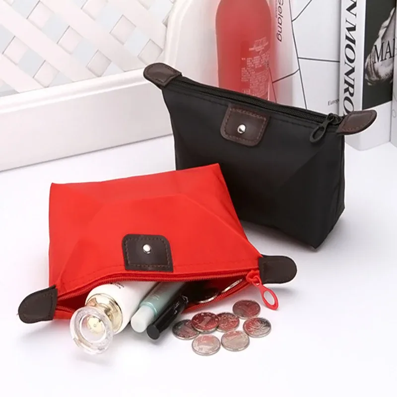 sac à cosmétiques portable pour femmes, coloré, étanche, nouveaux sacs de rangement de boulettes de voyage, mini sacs fourre-tout de maquillage de toilette mignons, sacs à main