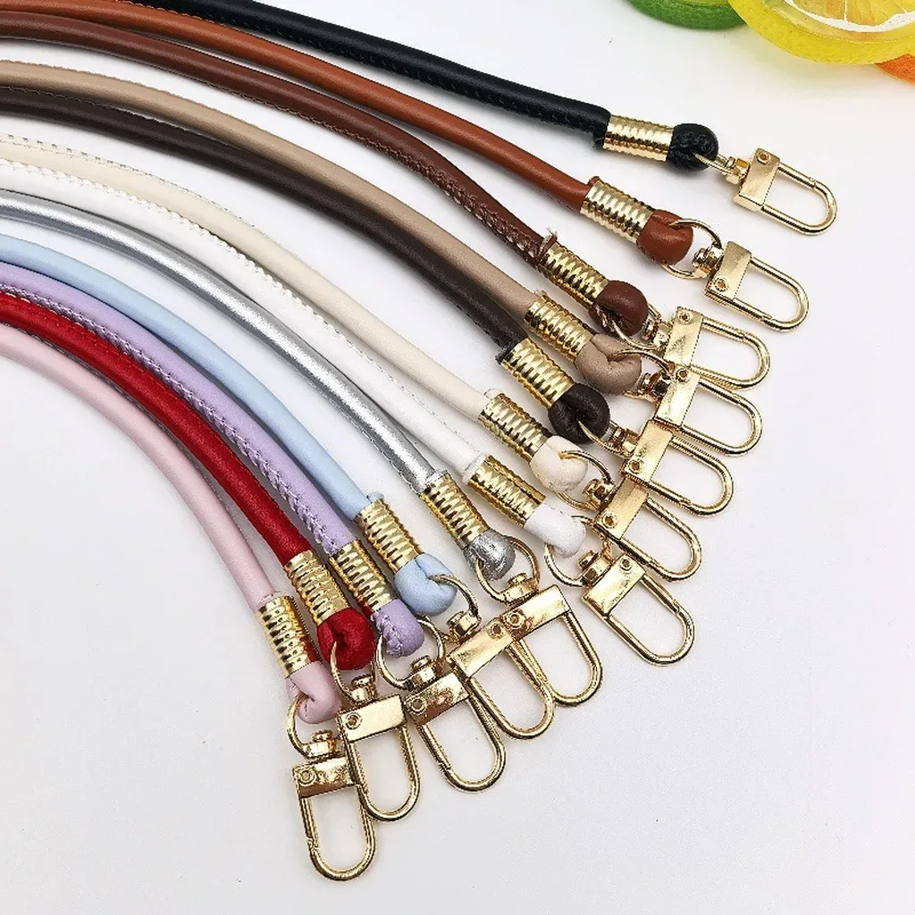Sangle de remplacement pour sac, bandoulière minimaliste en cuir PU, sangle de sac colorée, cordon pour téléphone, pour les voyages quotidiens et les loisirs