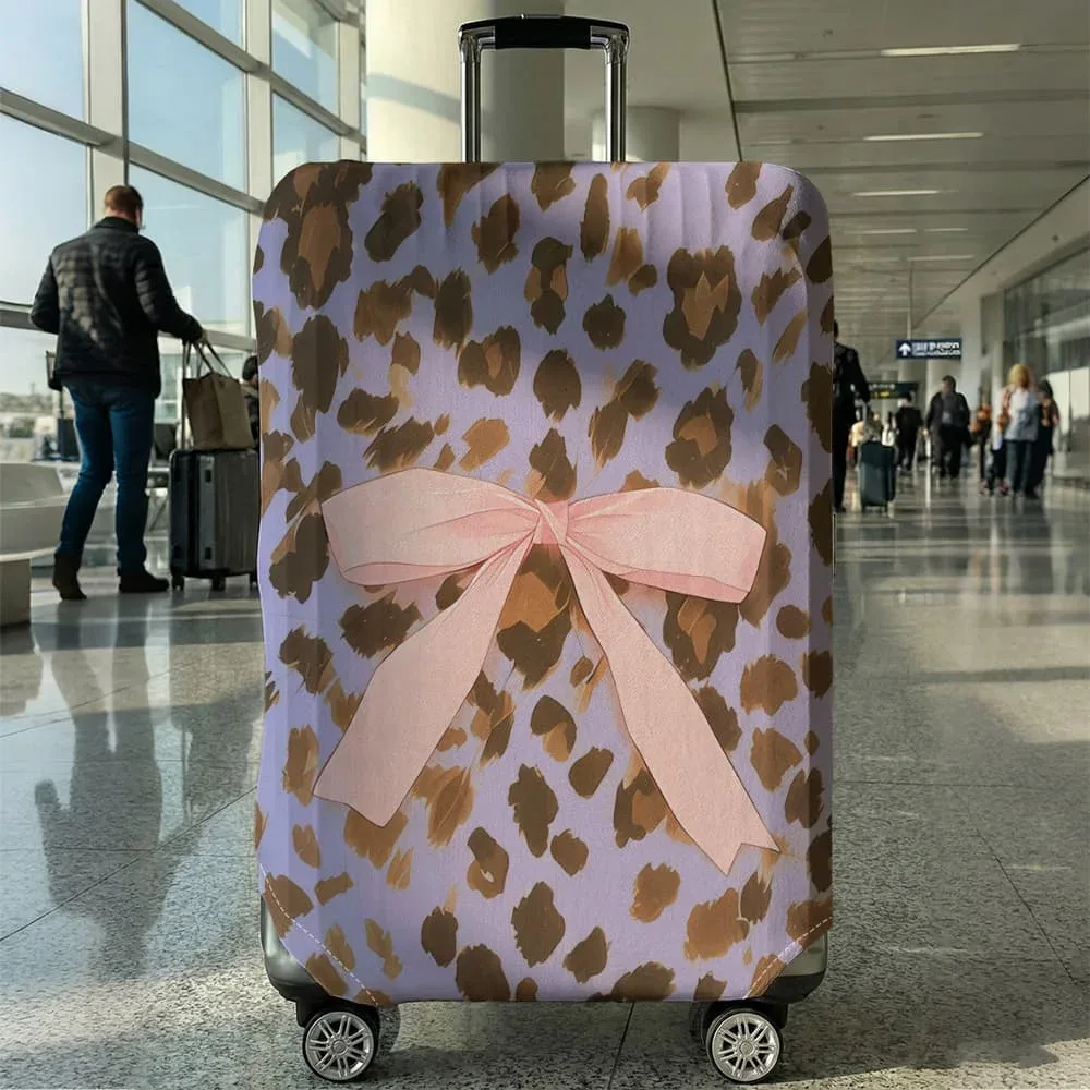 housse de protection pour bagages à motif animal, ensemble adapté aux housses de bagages de 18 à 32 pouces, housse de poignée de valise, accessoires de voyage