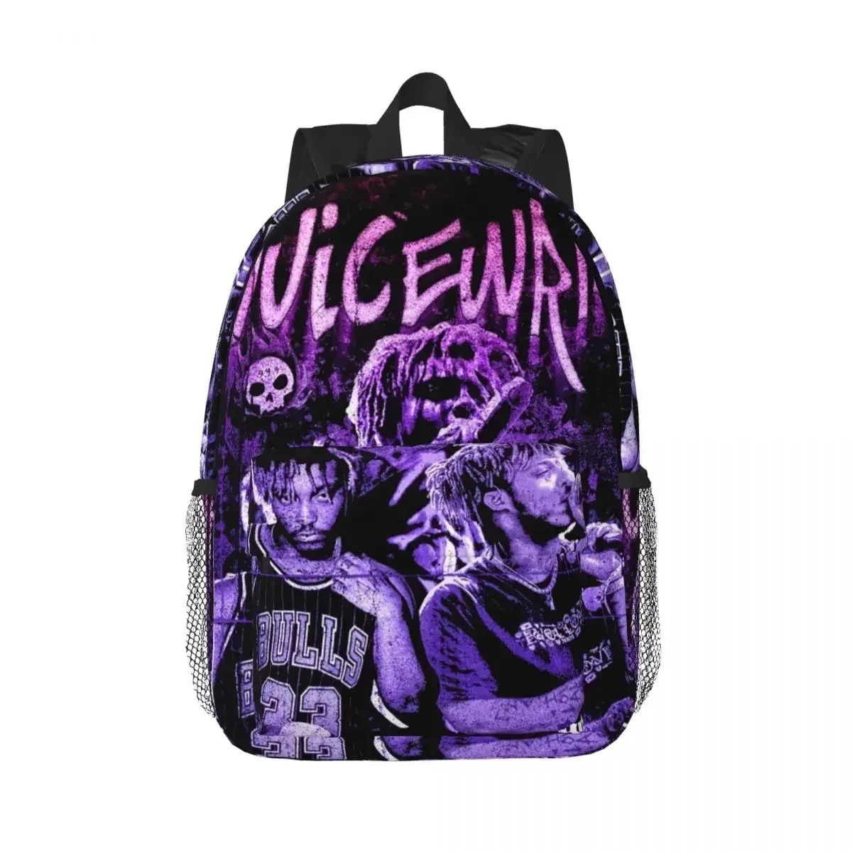juice wrld – sac à dos pour étudiants, garçons et filles, sac d'école pour enfants, sacs à bandoulière pour ordinateur portable pour hommes et femmes