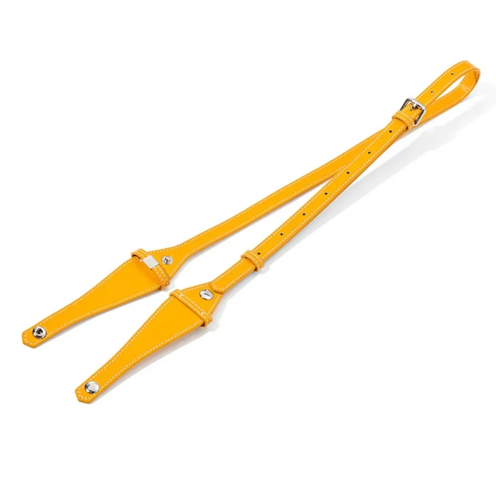 sangle d'épaule extensible en cuir pu 108-137 cm, ceintures d'épaule détachables et réglables pour sac de toilette goyard bowling 25