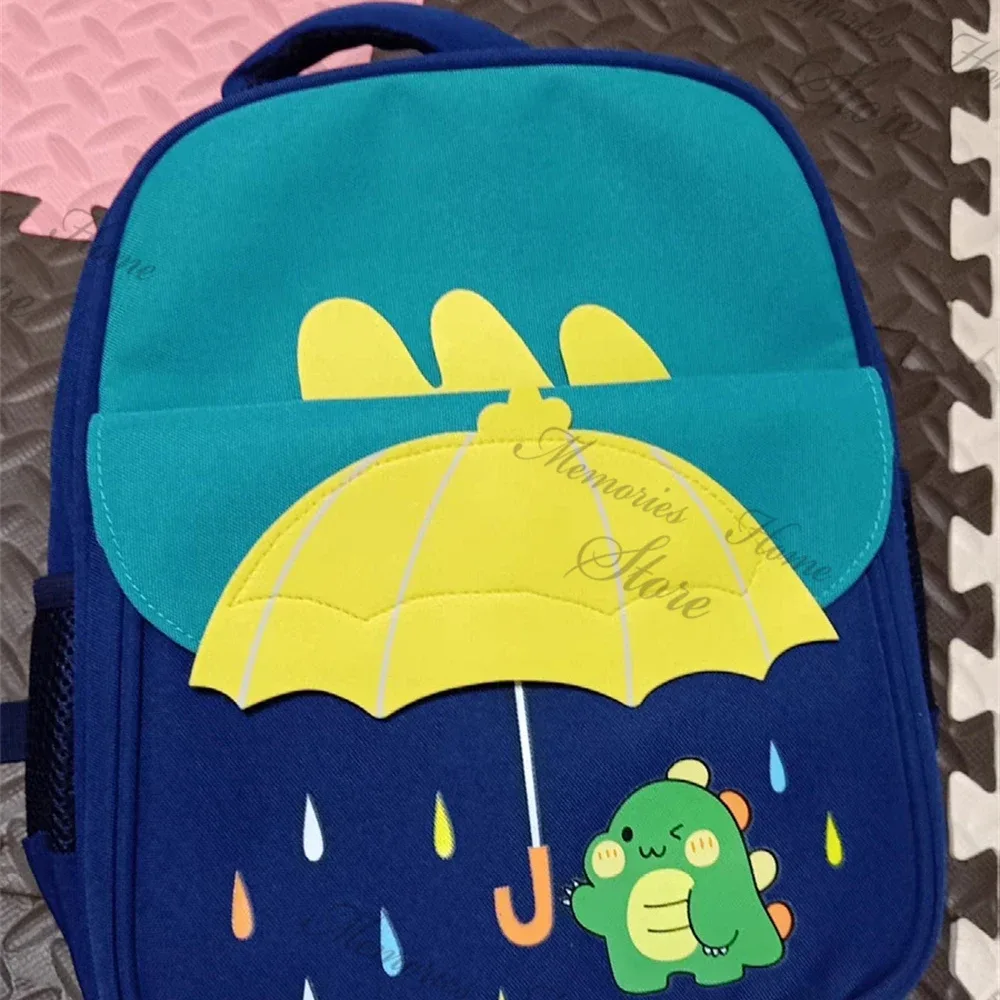 sac à dos parapluie mignon pour garçons et filles de maternelle, personnalisable avec nom, petit cartable pour enfants, nouveau sac à goûter de dessin animé pour la journée des enfants