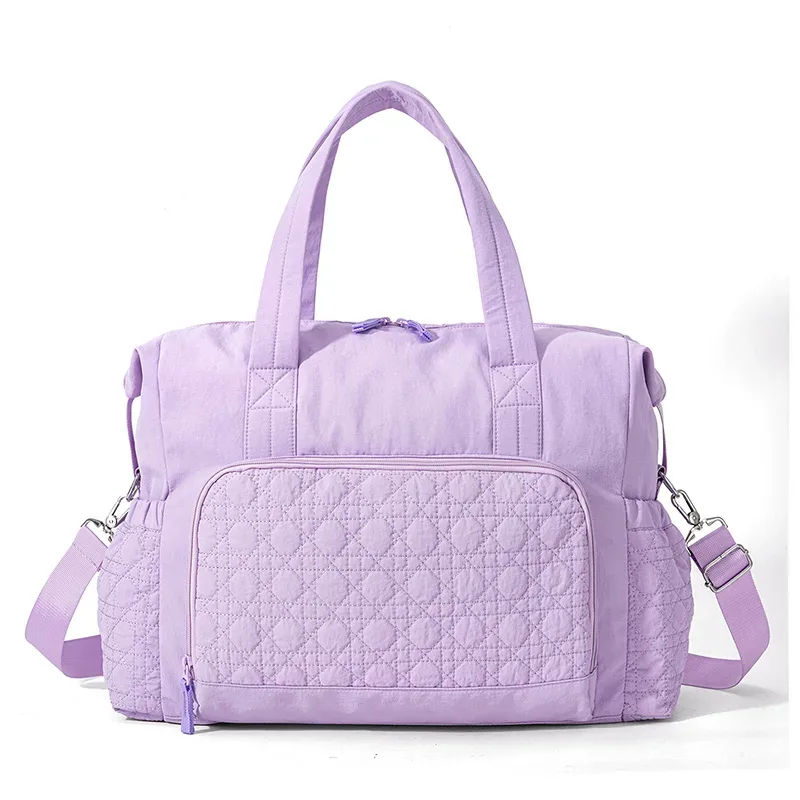 sac de voyage grande capacité pour femme, sac organisateur imperméable pour filles, sac à bandoulière pour essentiels d'avion, sac de voyage pour bagages