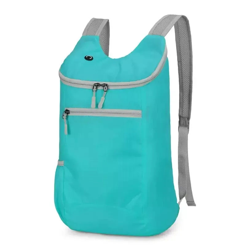 sac à dos portable pliable et léger, résistant aux éclaboussures, imperméable, résistant à l'usure, pour sports de plein air, alpinisme, randonnée