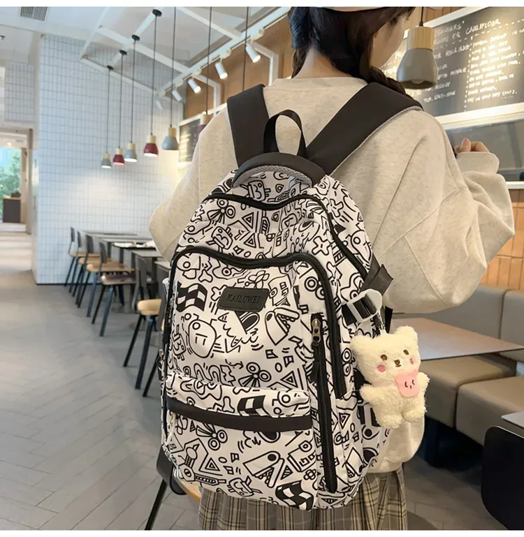 nouveau sac à dos pour femmes, sac de voyage, sac à dos scolaire pour adolescentes, sac à livres, mochila