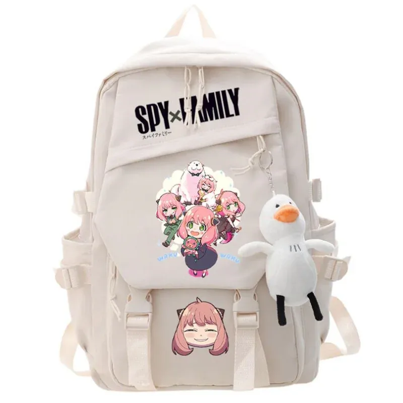 sac à dos de dessin animé anime pour hommes et femmes, éventuelles y × family, cartable mochila teenarges, sacs d'extérieur décontractés pour ordinateur portable initiés, mignon anya