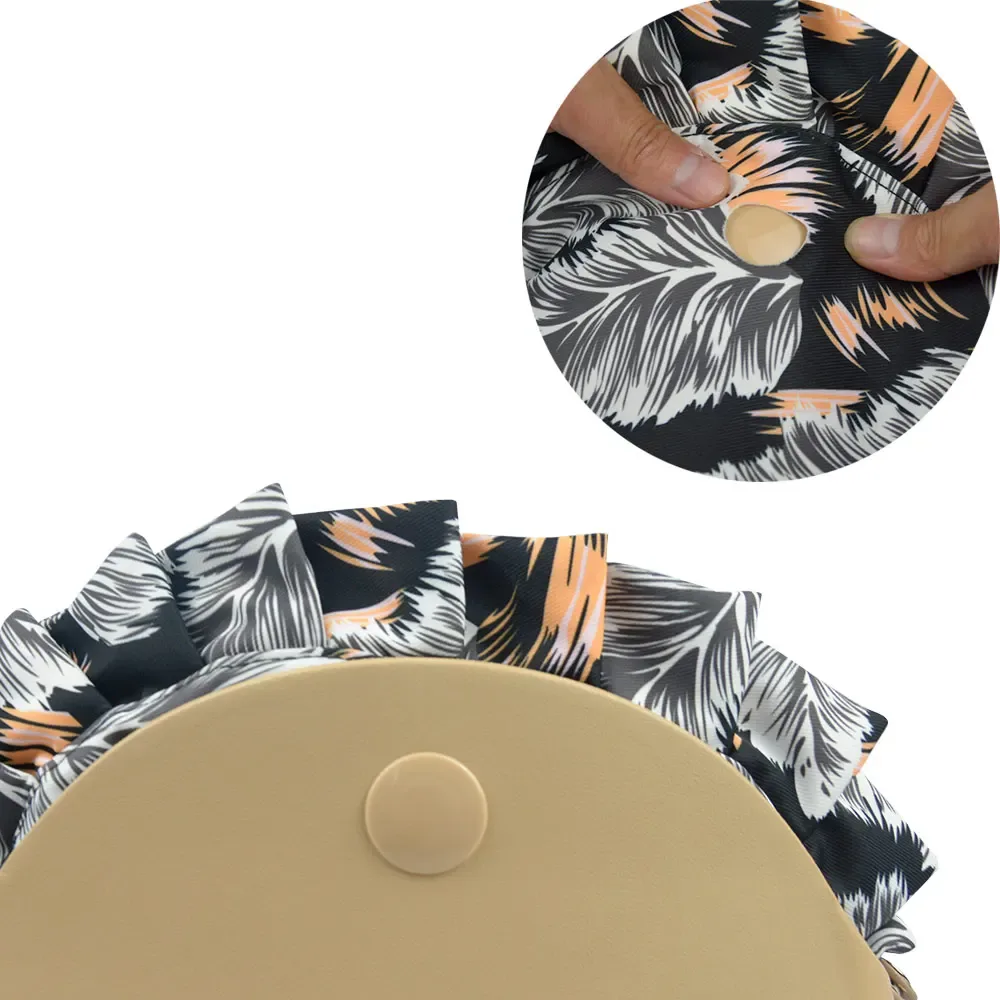 nouvelle doublure imperméable en tissu sergé coloré tanqu pour o bag moon light obag, doublure de poche imperméable, organisateur pour moon baby
