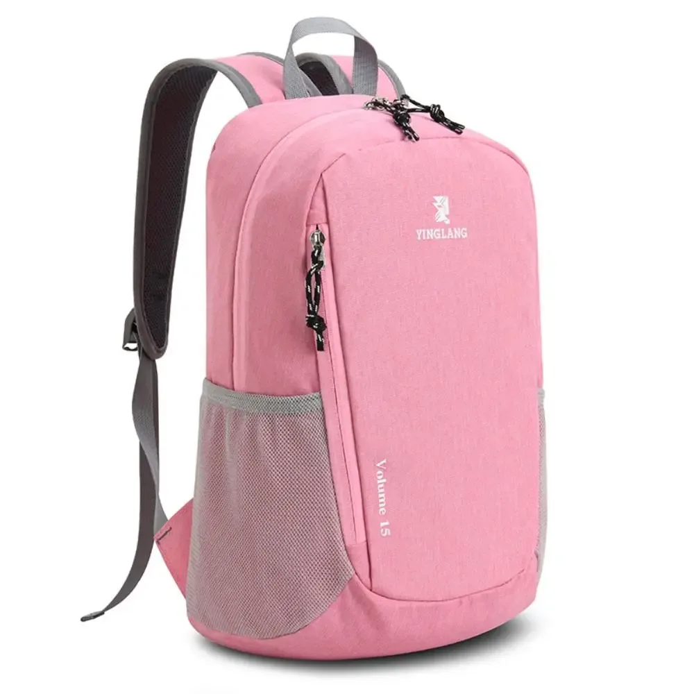 sac de camping en nylon 15l, grande capacité, ultraléger, sac à dos de sport, sac à dos de randonnée décontracté et portable pour l'extérieur