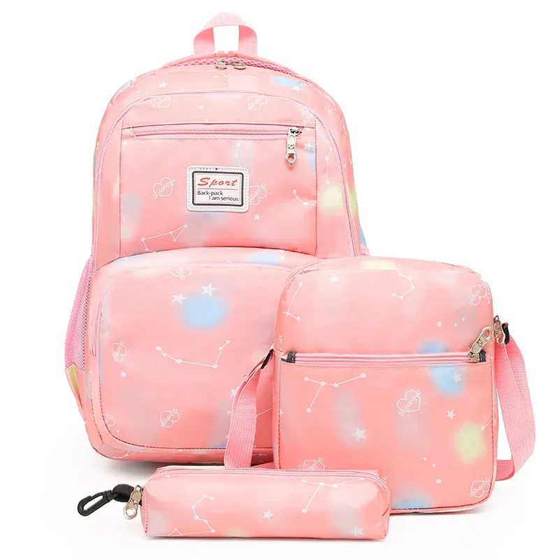sacs à dos à une épaule pour hommes et femmes, sacs de lycée pour hommes, grands sacs de voyage pour étudiants, sr mochila, ensemble de 3 pièces, 2020