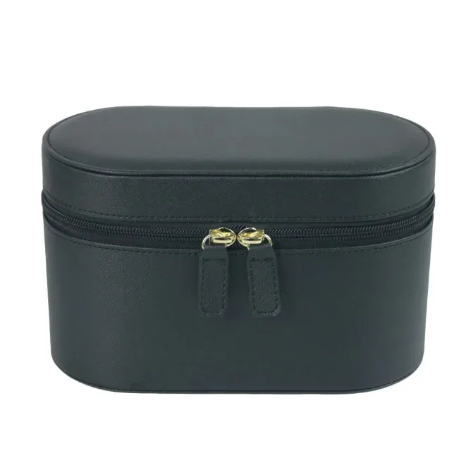trousse de maquillage multifonctionnelle portable de voyage, sac à cosmétiques transparent de grande capacité avec petit sac