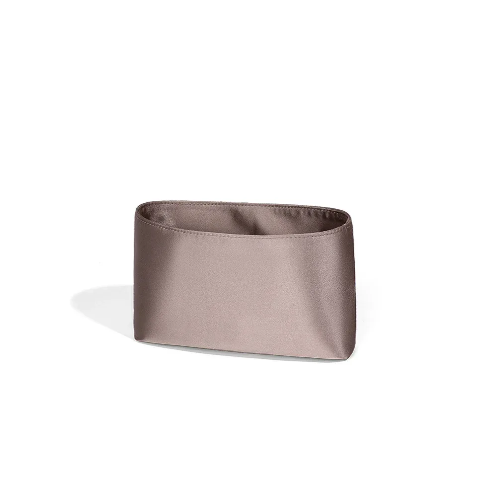 organisateur de sac de haute qualité pour hermes constance, sac de rangement intérieur en satin d'acétate, sac à cosmétiques, sac de doublure, sac de support