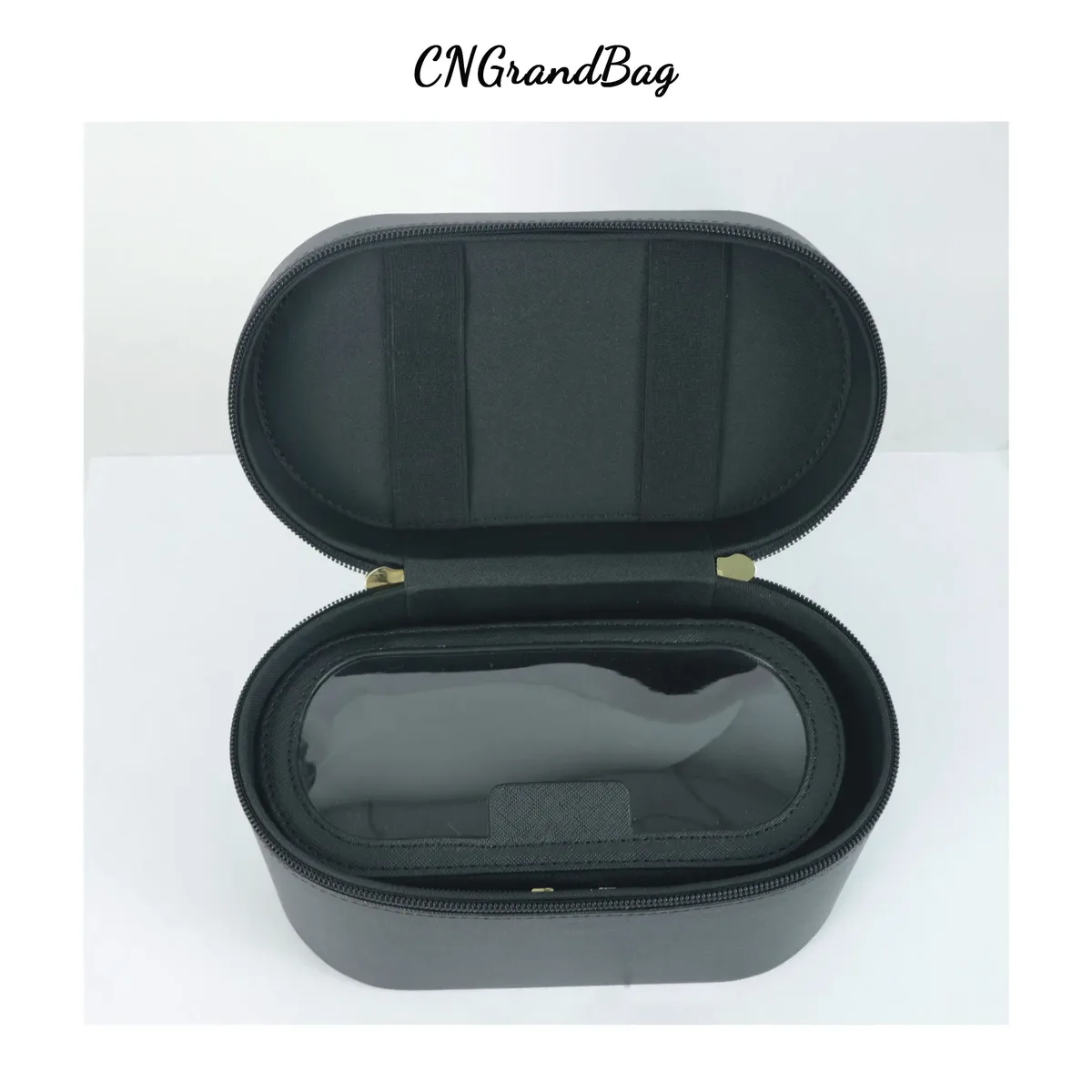 trousse de toilette de voyage en cuir fendu saffiano avec nom personnalisable pour dames, trousse d'évaluation de maquillage, trousse dopp, ensemble de sacs à cosmétiques