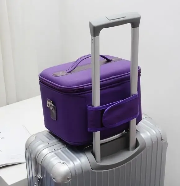 trousse de maquillage pour femmes, trousse de toilette cosmétique, valise de rangement pour maquillage