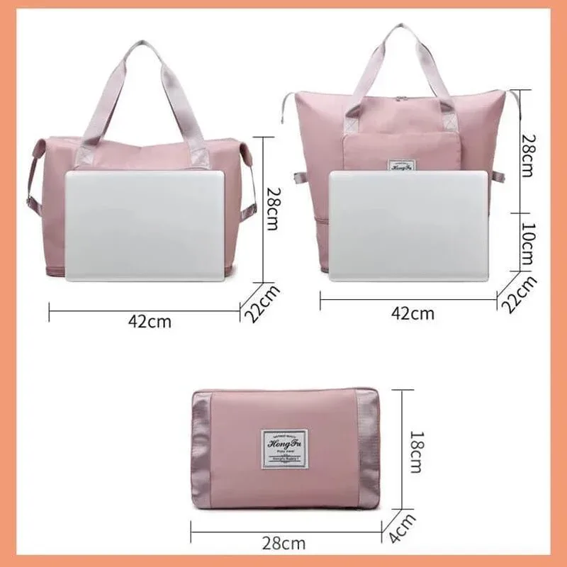 markroyal sacs de voyage pliants fourre-tout sac à main grande capacité sacs de voyage imperméables sacs de voyage sacs à bandoulière livraison directe