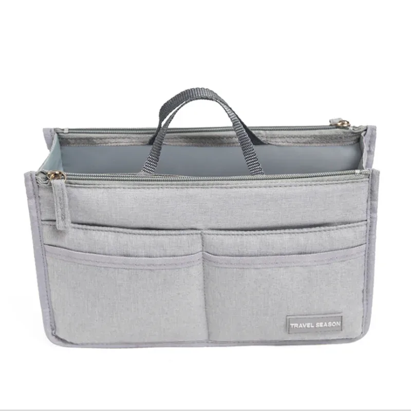 insérer sac organisateur maquillage sac à main organisateur voyage sac à main intérieur portable sacs à cosmétiques femmes fourre-tout adapté diverses marques sacs