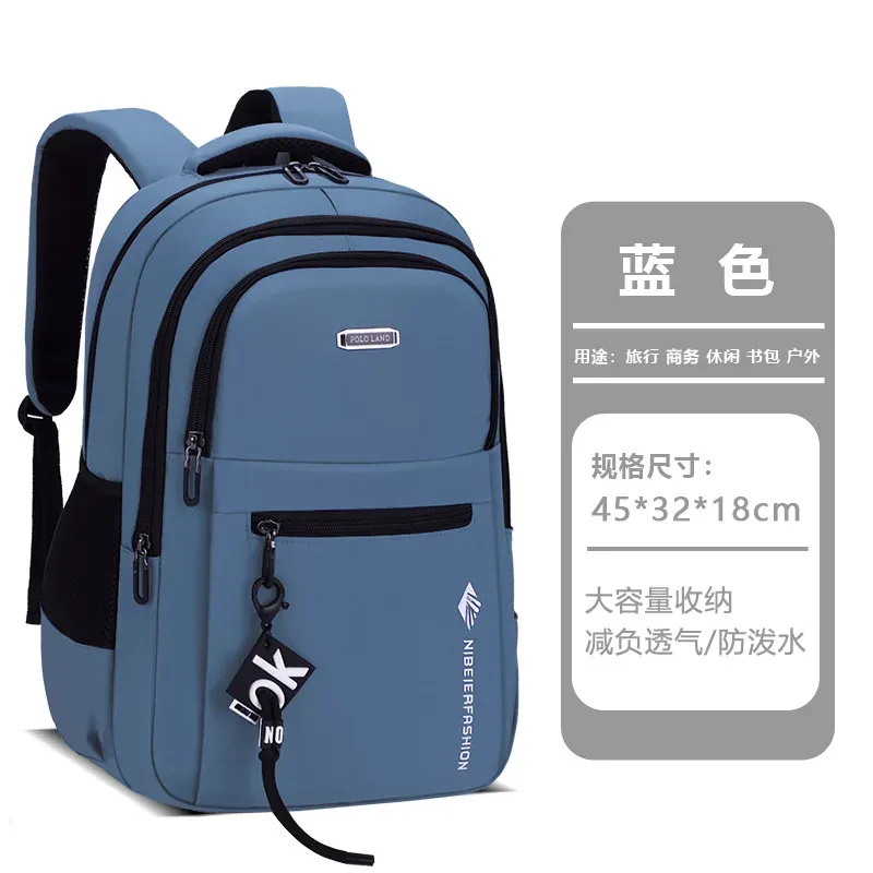 sacs d'école adolescents garçons lycée livre sac cartable voyage sac à dos grand étudiant sac à dos école sac à dos pour ordinateur portable