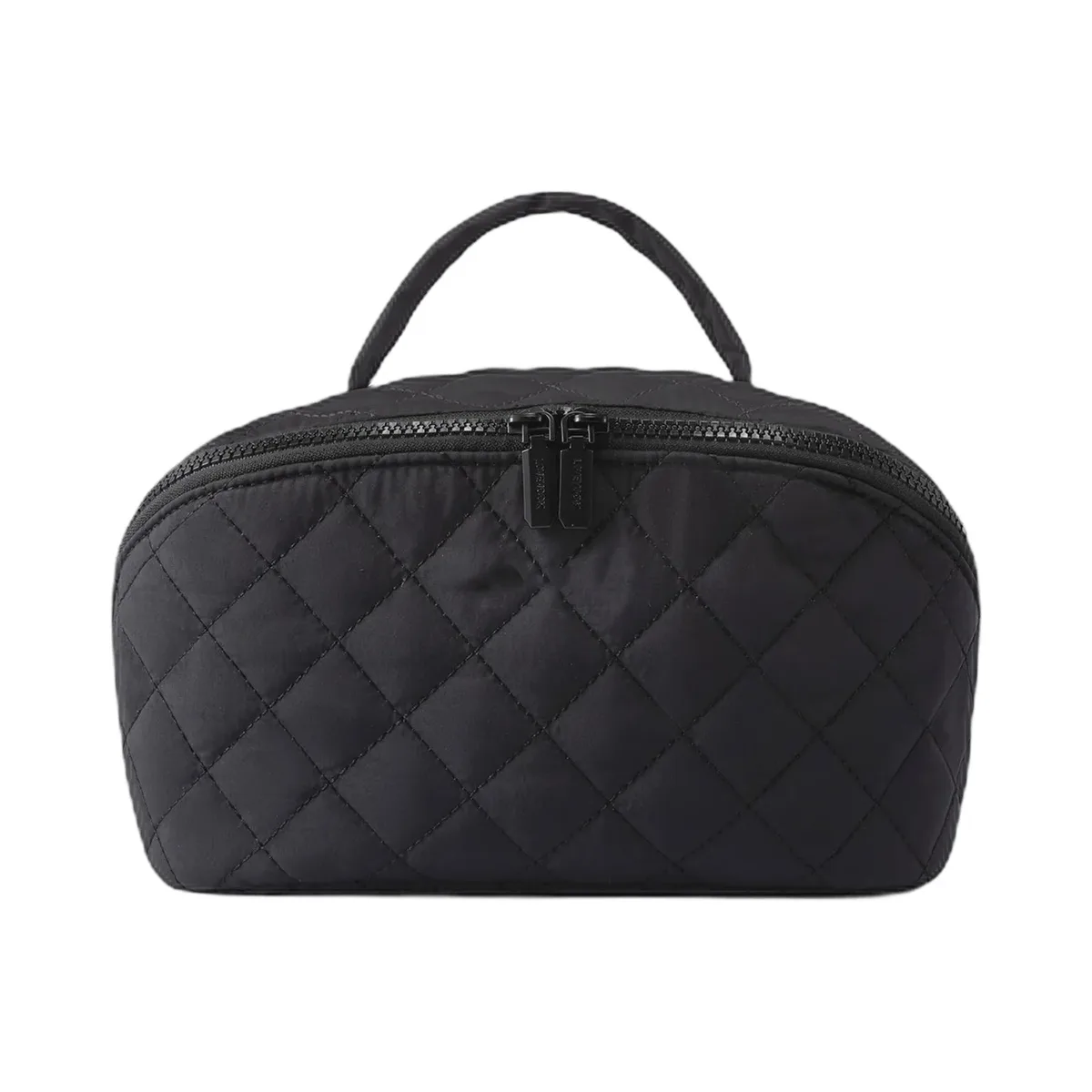 sac à cosmétiques portable de grande capacité, organisateur de toilette de voyage étanche avec poignée pour femmes