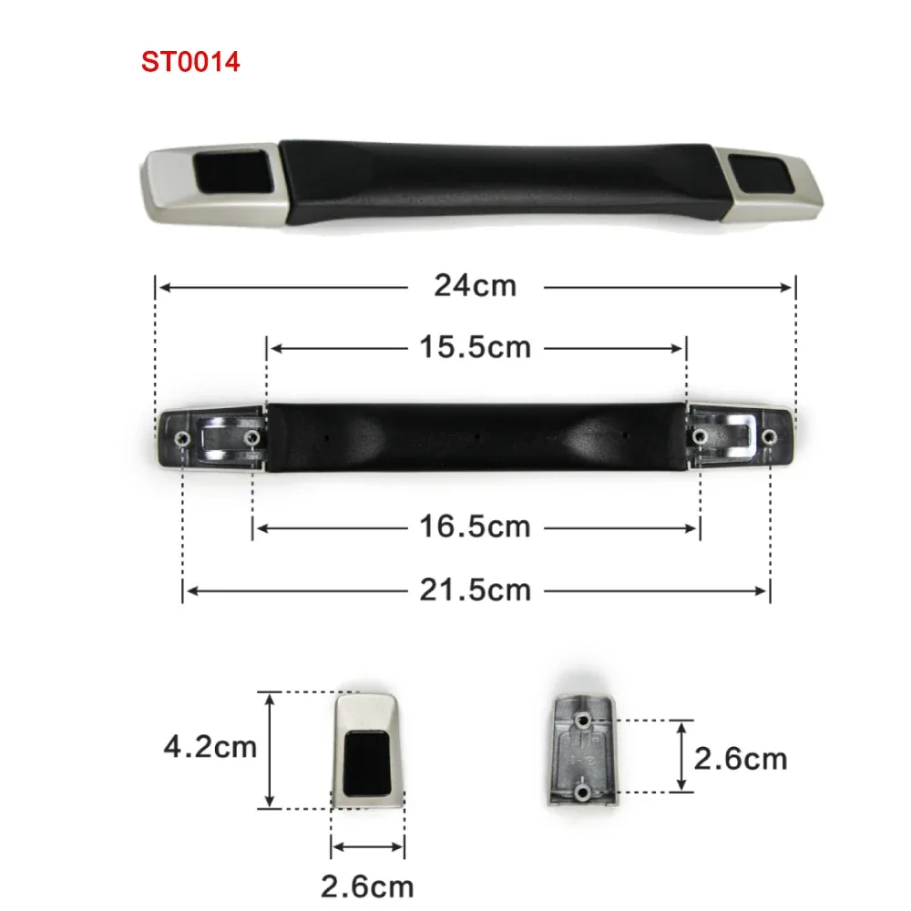 valise de remplacement poignée de bagage valise de voyage fixation rétractable et mécanisme d'attache de sécurité poignée poignée poignée sangle boîte de rechange sac pièces