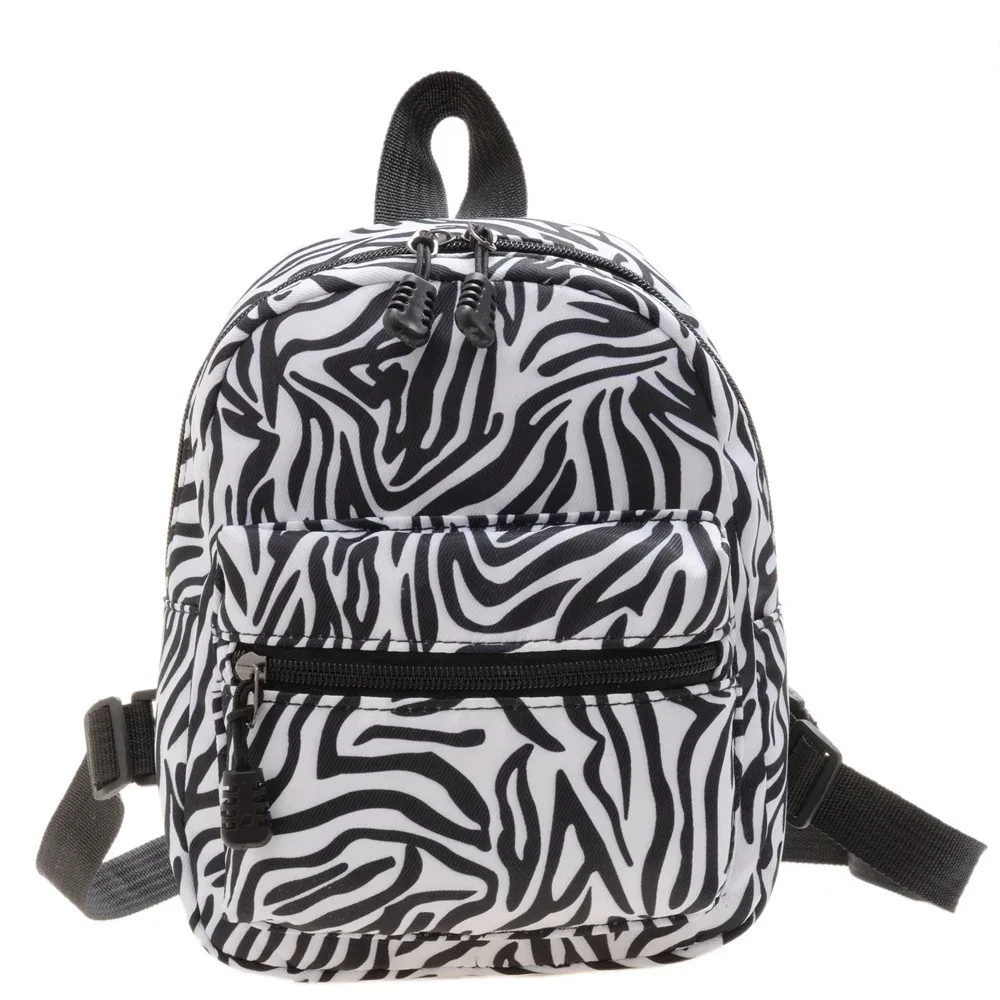 sac d'école holographique en nylon pour femme, petit cartable décontracté, sac de voyage pour adolescent, sac à dos étudiant, coréen, solide, document, sr