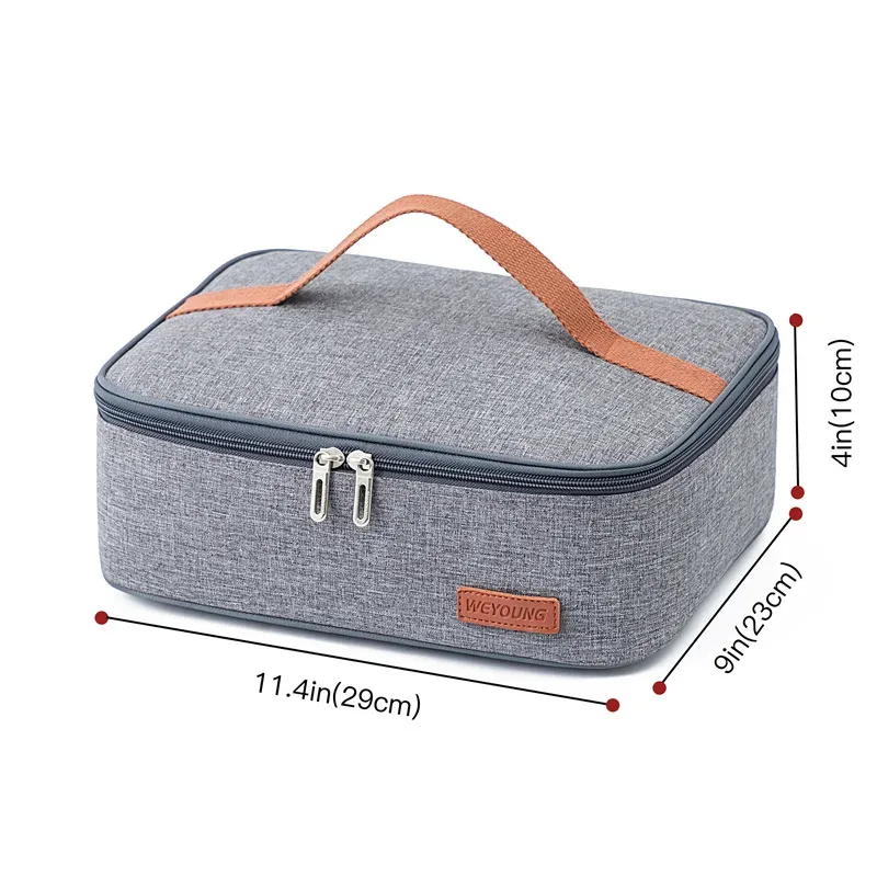 sac de pique-nique de camping, mini sac de glace, sac de rangement pour déjeuner, sac de rangement des aliments portable pour étudiants, panier de pique-nique thermique, boîte à glace
